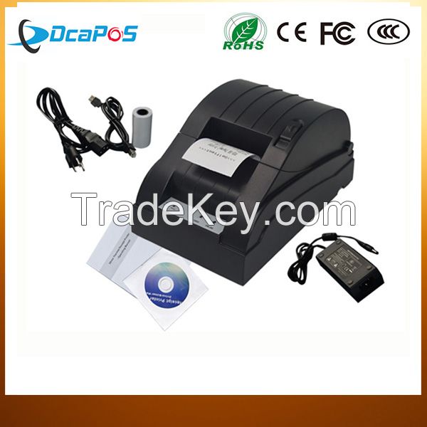 Cheap factory 58mm portable thermal printer, Supporting embedded POS 58 thermal receipt printer with driver