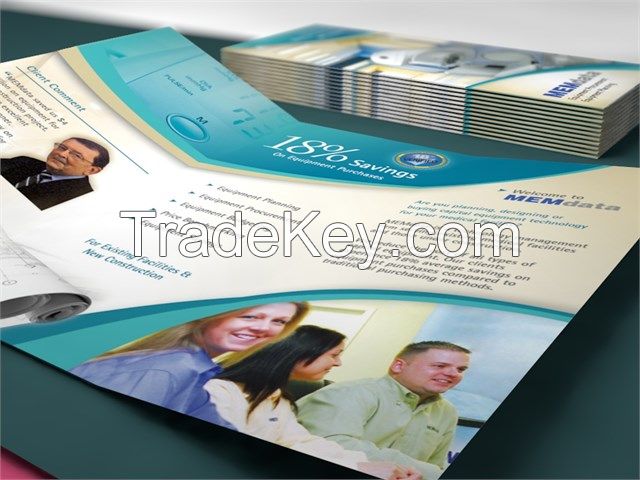 Company Promotion Leaflets Sheets 