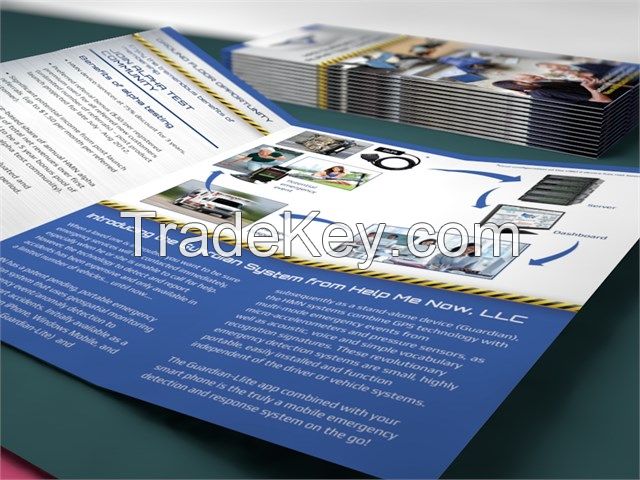 Company Promotion Leaflets Sheets 