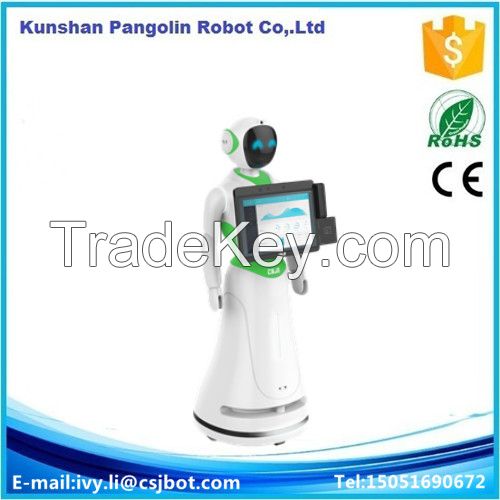 Multi-function smart humanoid service robot in airport consulting information