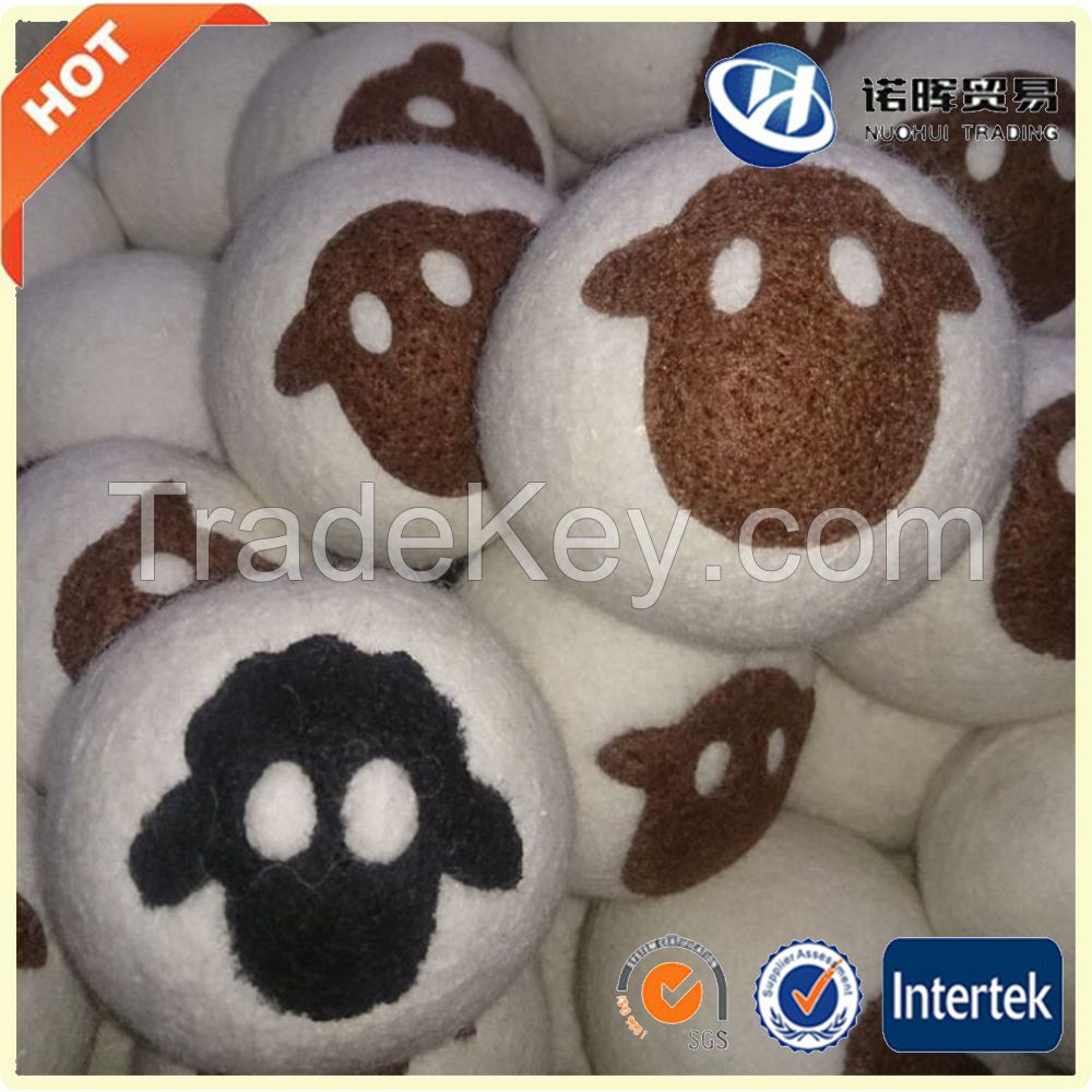 Nuohui Wool Dryer Balls, Extra Large (Set of 6)