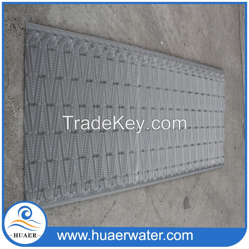 750mm cross flow cooling tower pvc filler