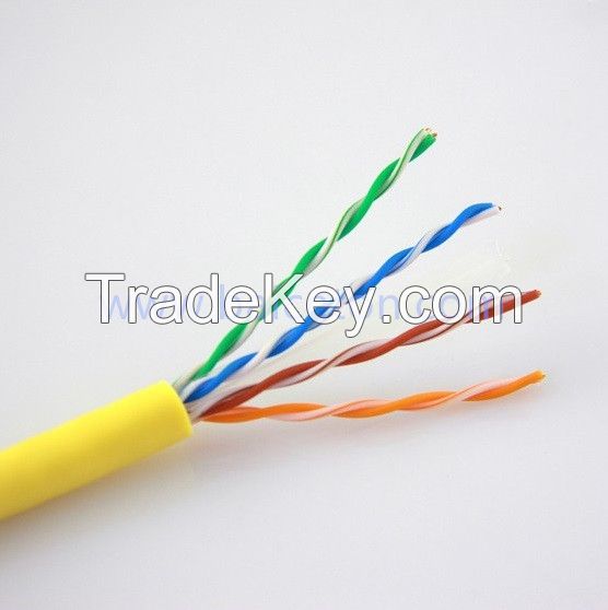 utp cat6 network cables 305m cat6 cca/ccs lan cable