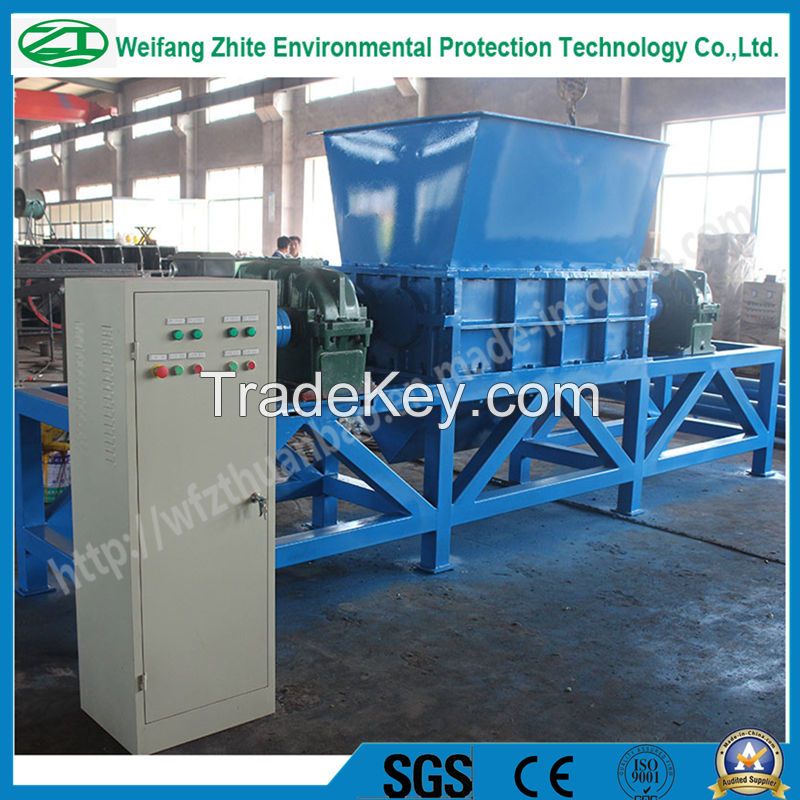 shredder crusher for plastic/tire/wood/foam/kitchen waste/animal bone/municipal waste/living garbage/scrap metal