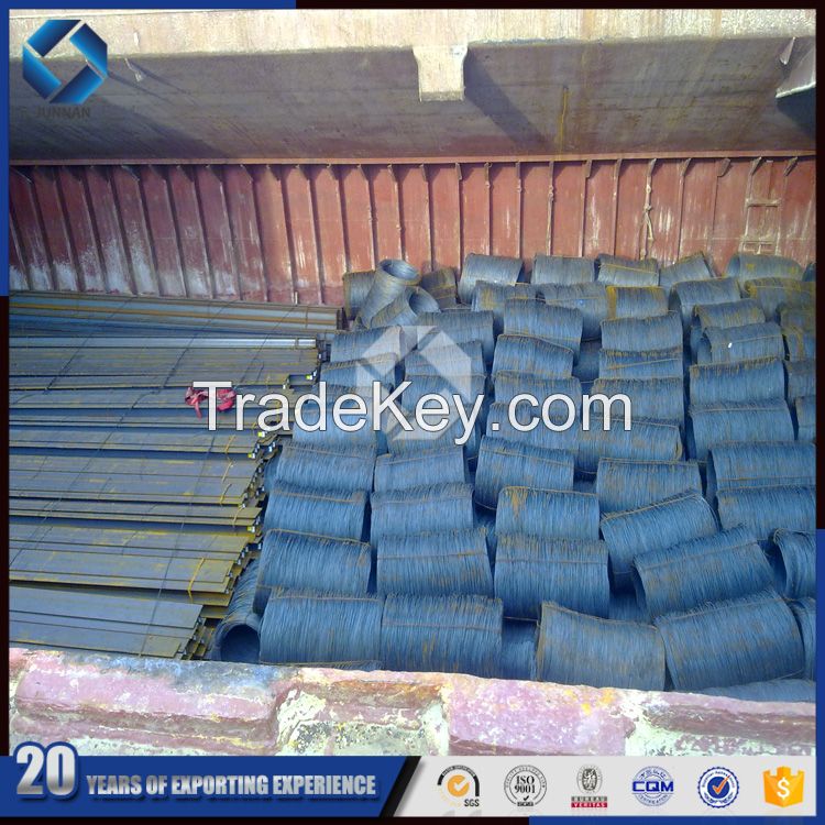 Low carbon steel wire rod / Q235/Q195/SAE1006/SAE1008 with low price