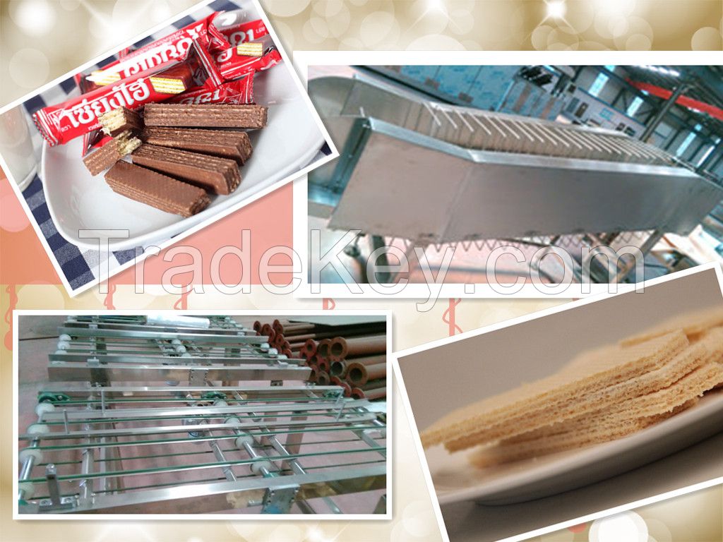 food factory hot selling chocolate wafer biscuit making machine