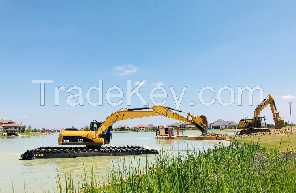 amphibious excavator