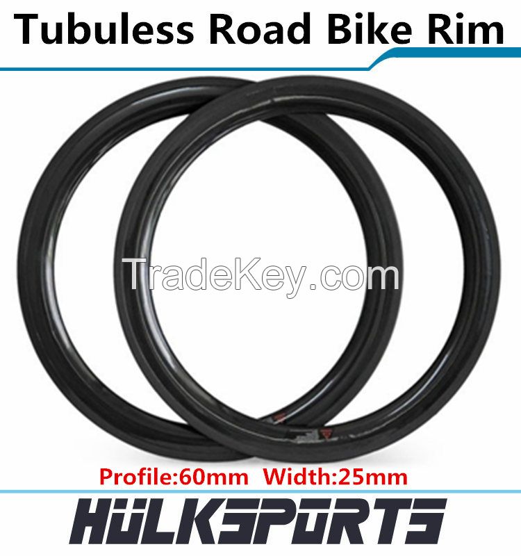 Lightweight Xiamen export erd 526mm carbon road bicycle rim