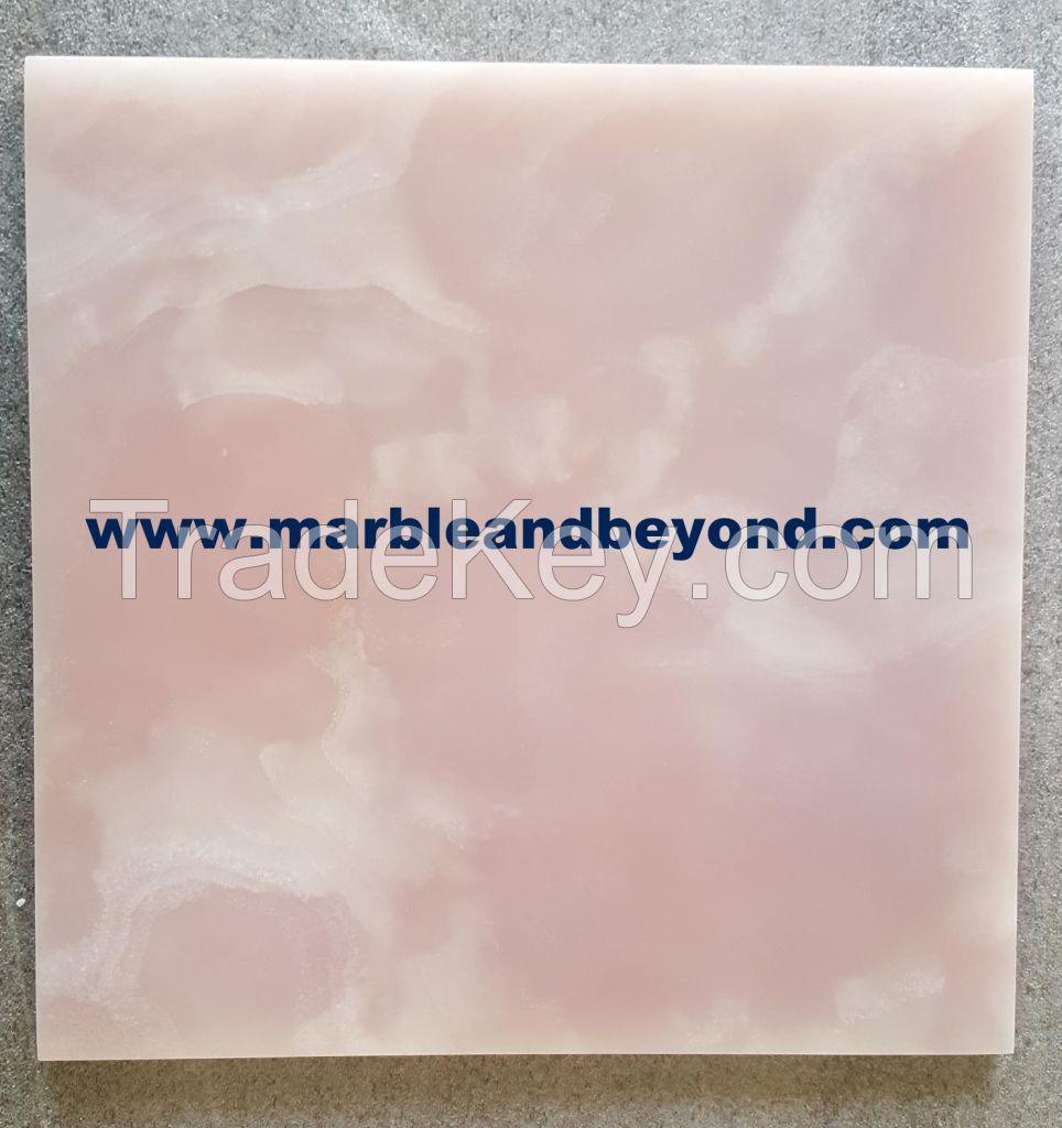 Pink Onyx Tiles