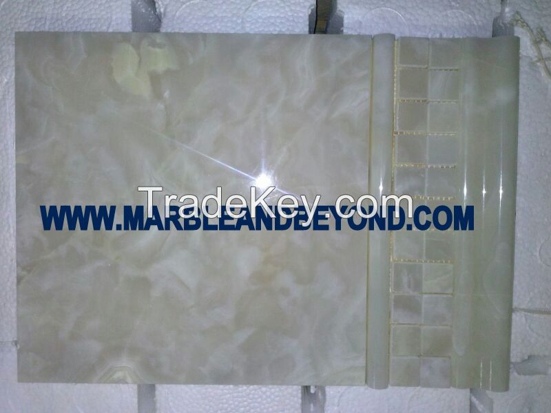 Classic White Onyx Tiles