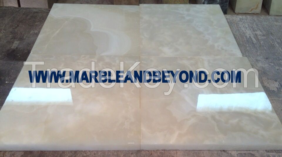 Classic White Onyx Tiles