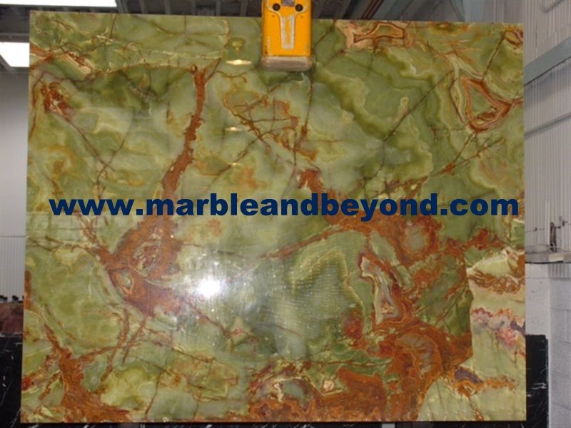 Multi Green Onyx Tiles