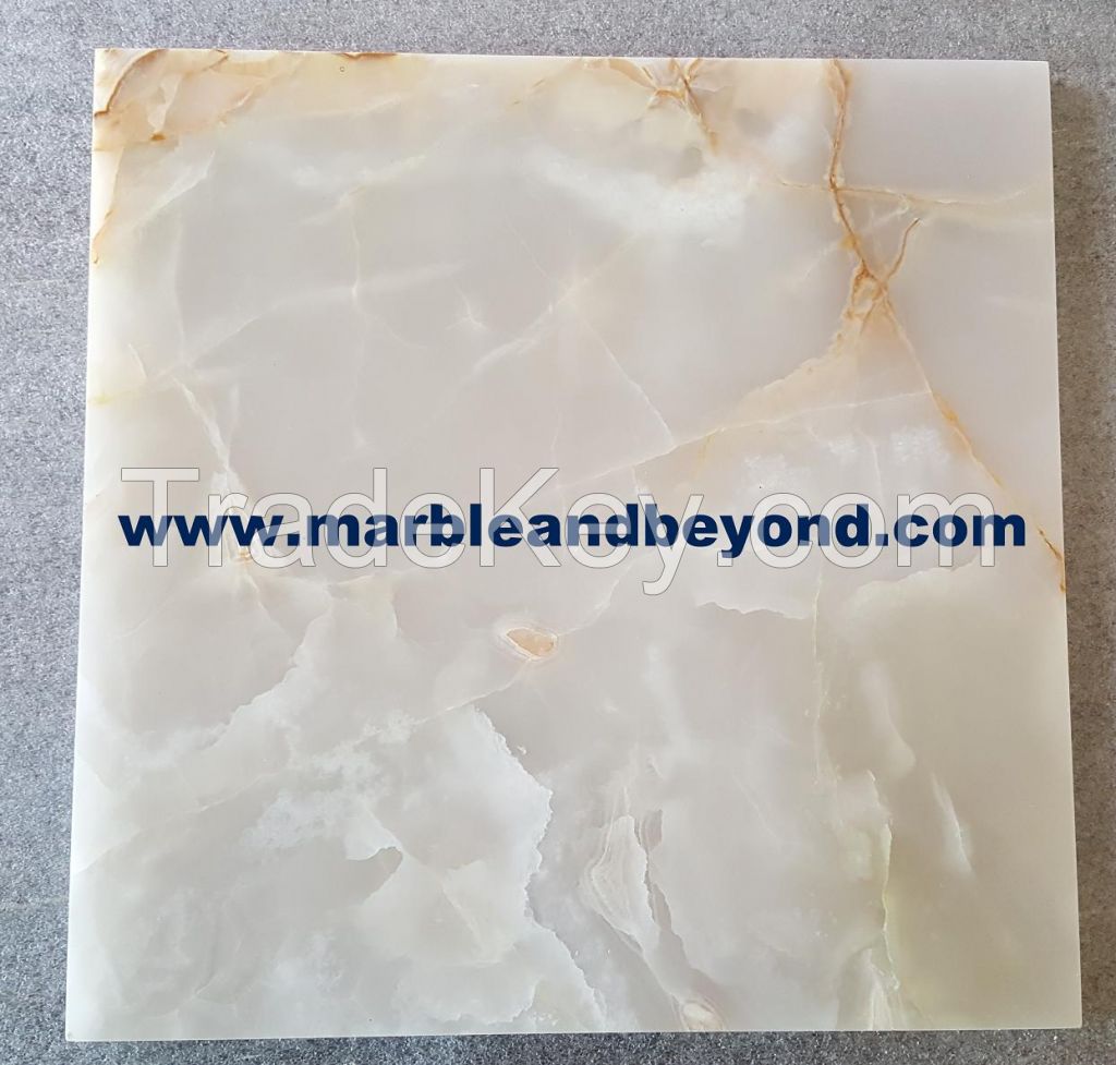 White Onyx Tiles