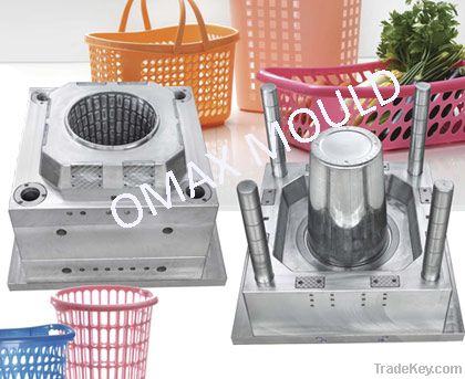 China Plastic Laundry Basket Mould