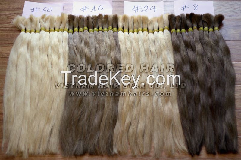 COLOR HAIR, 100% HUMAN HAIR, RAW HAIR, BULK HAIR best quality