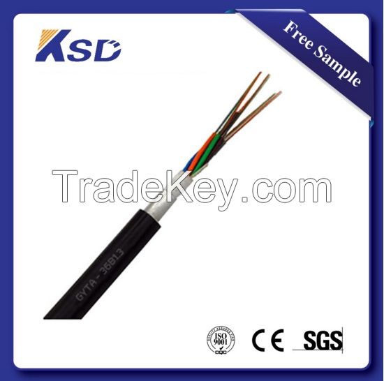 Duct/aerial Stranded Loose Tube outdoor fiber optic cable GYTA/GYTS