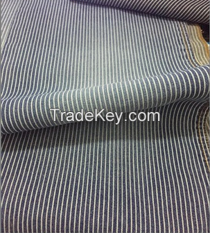 popular stripe 8oz cotton denim fabric