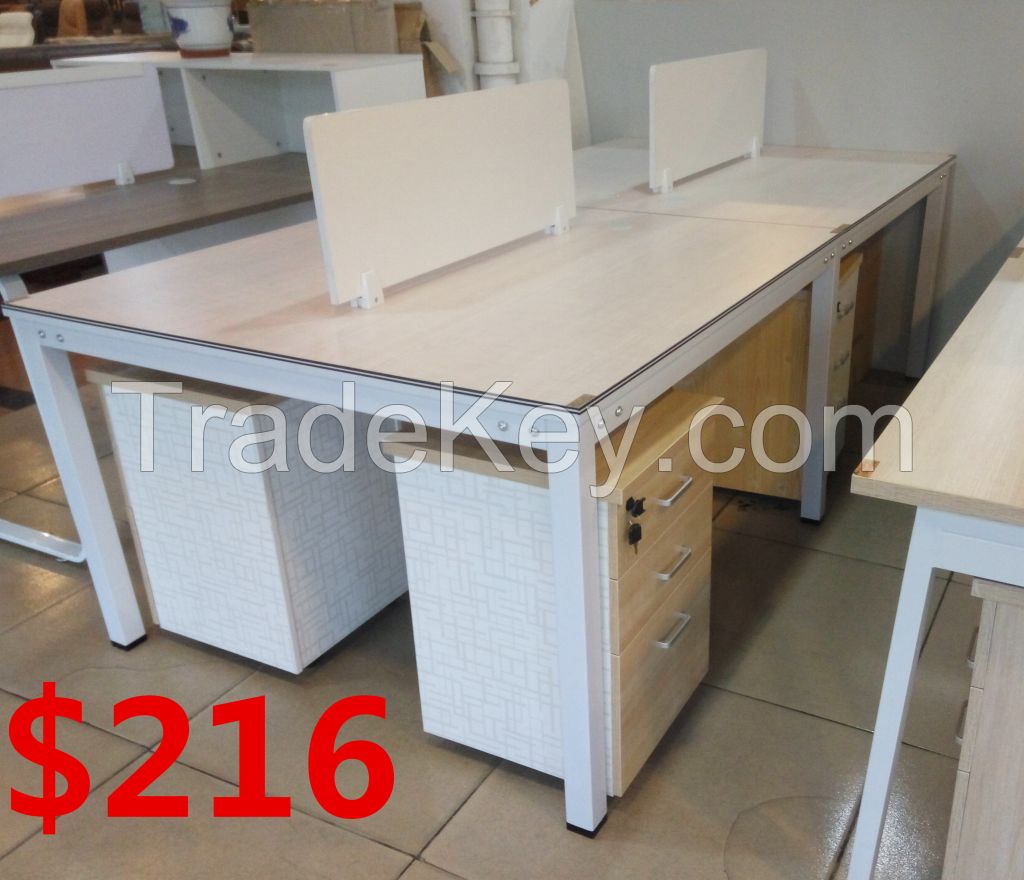 4 Seat Office Desk Workstation/Office Partition (D-OP2006)