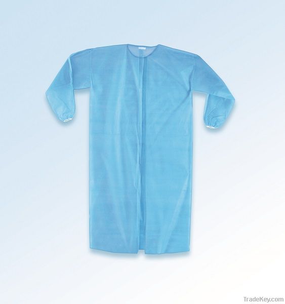 Isolation gown with PE lamination