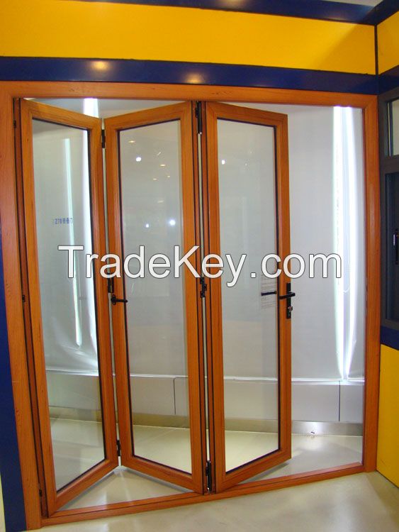 Aluminium folding door