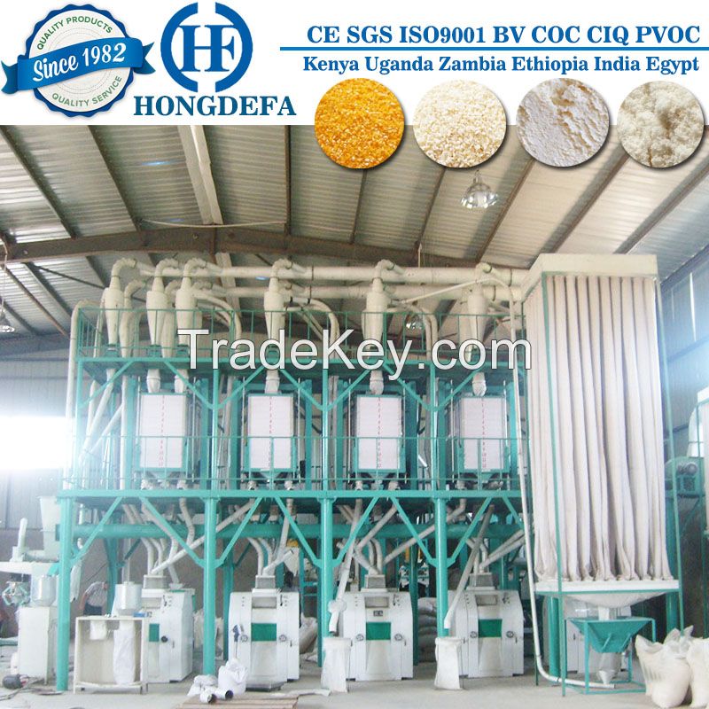 50t maize milling machine