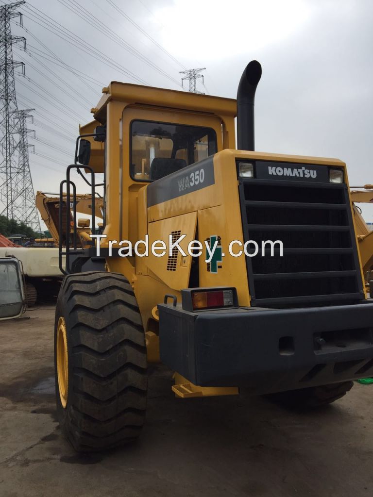 Used Japanese KOMATSU Loader WA350 