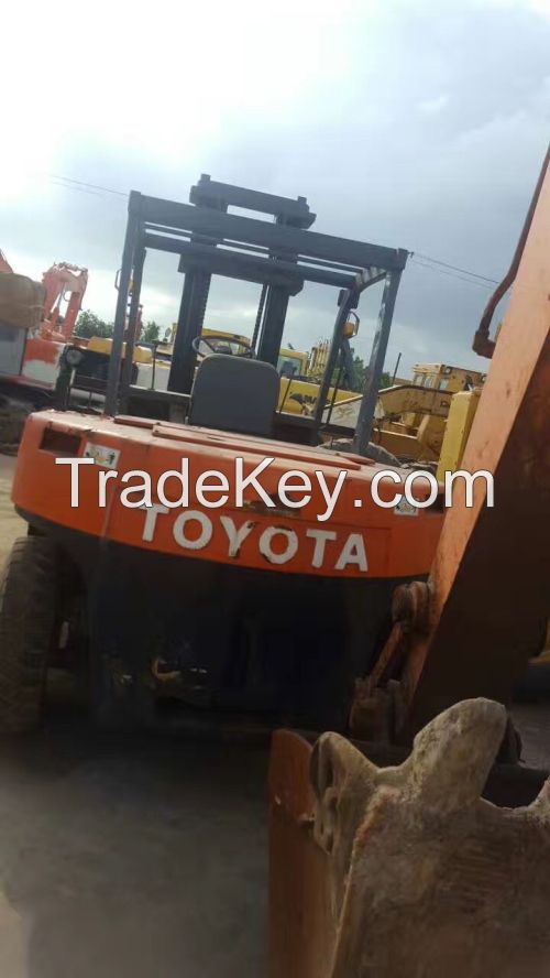 Used TOYOTA Forklift 7T FD70 Good Quality 