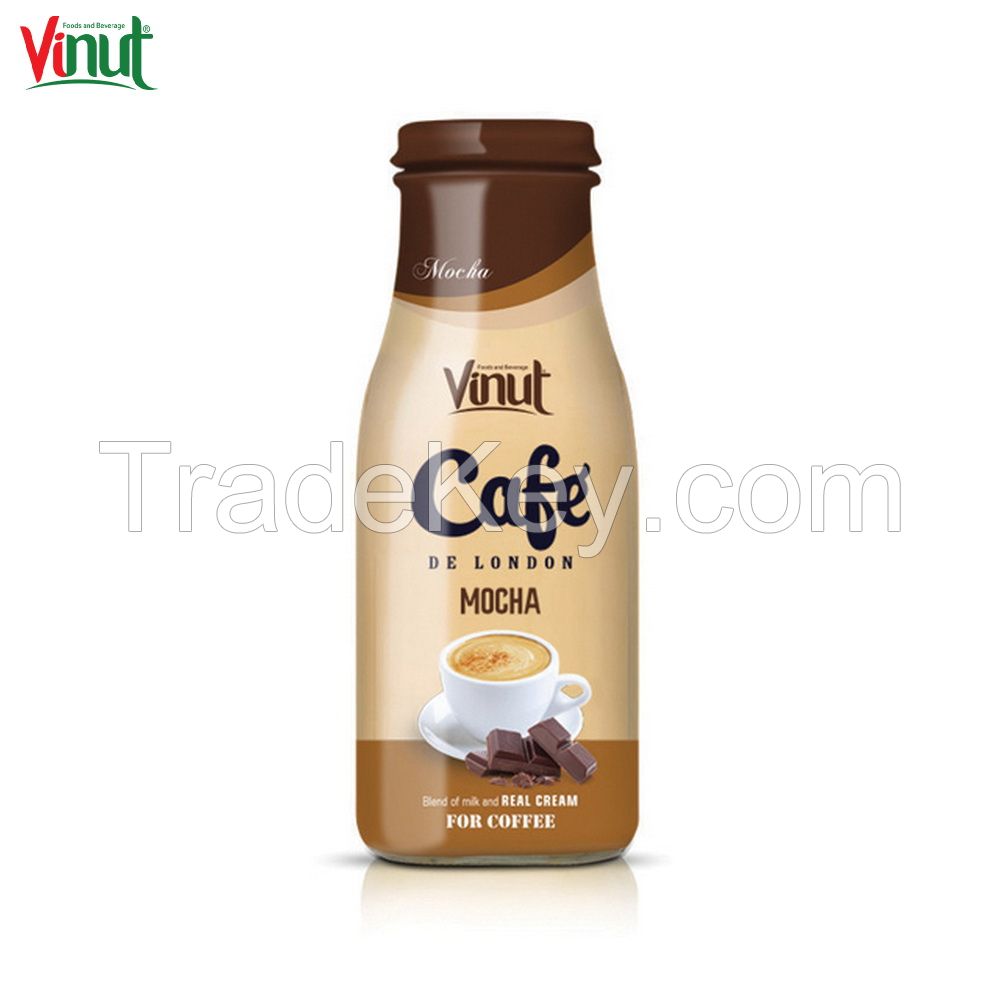 280ml VINUT bottle Customized logo Mocha Coffee Export New Product