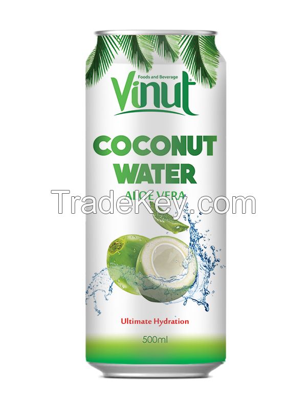 Suppliers Coconut water with Aloe vera pulp Ultimate Hydration 500ml