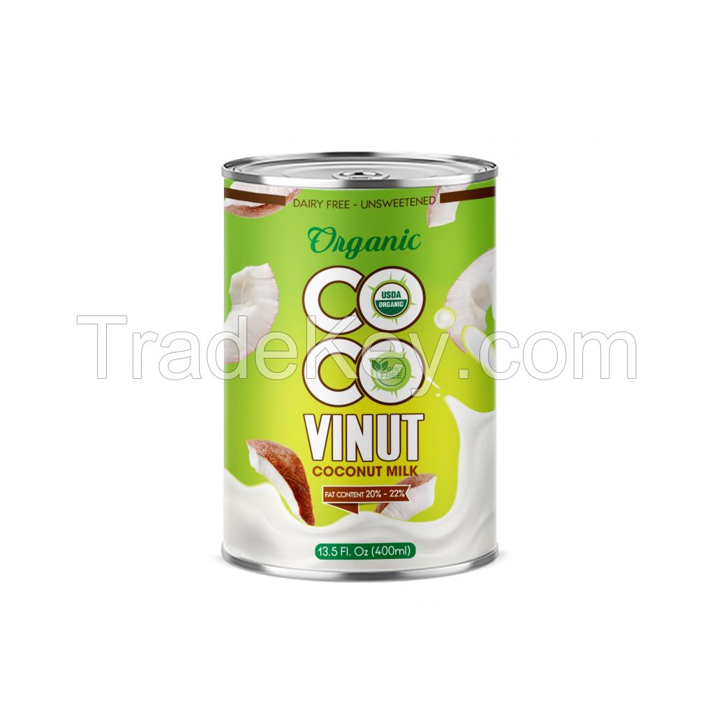 13.5 fl oz Vinut Organic Coconut milk ( FAT 20% - 22%)