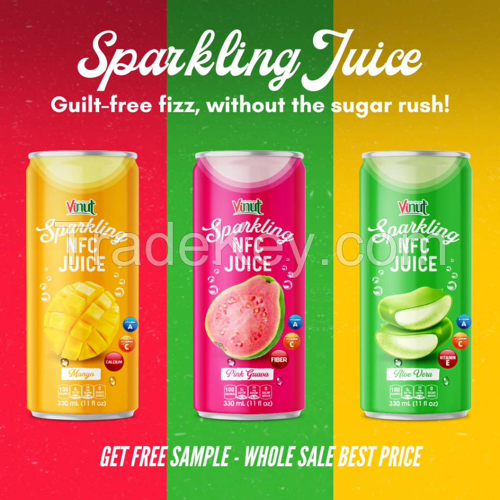 330ml VINUT Blood Orange Sparkling Drink Free Sample Free Label New Packing