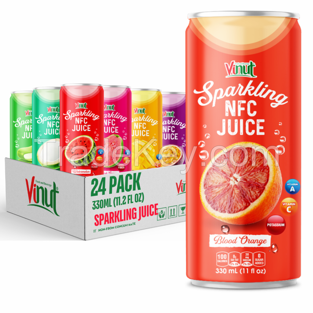 330ml VINUT Blood Orange Sparkling Drink Free Sample Free Label New Packing
