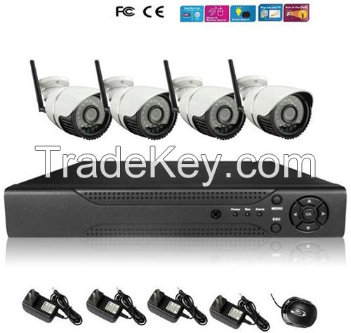 H.264 Wireless P2P NVR Kit - JMC-WN2601-0401Kit