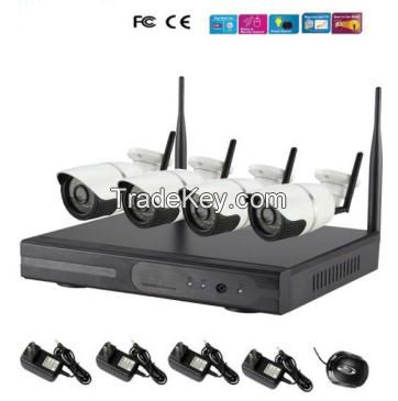 Home Smart Security System-WIFI NVR Kit - JMC-WN2615-0402Kit