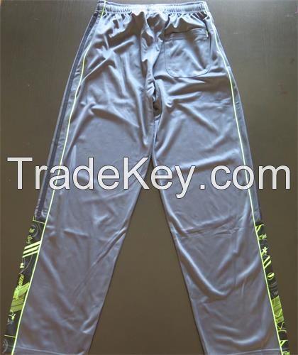 Clinquant velvet sport pants