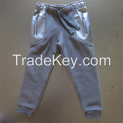 Fashion style zipper trousers