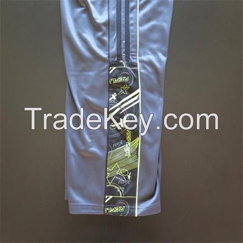 Clinquant velvet sport pants