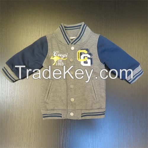 Girl's cotton-padded baseball uniform