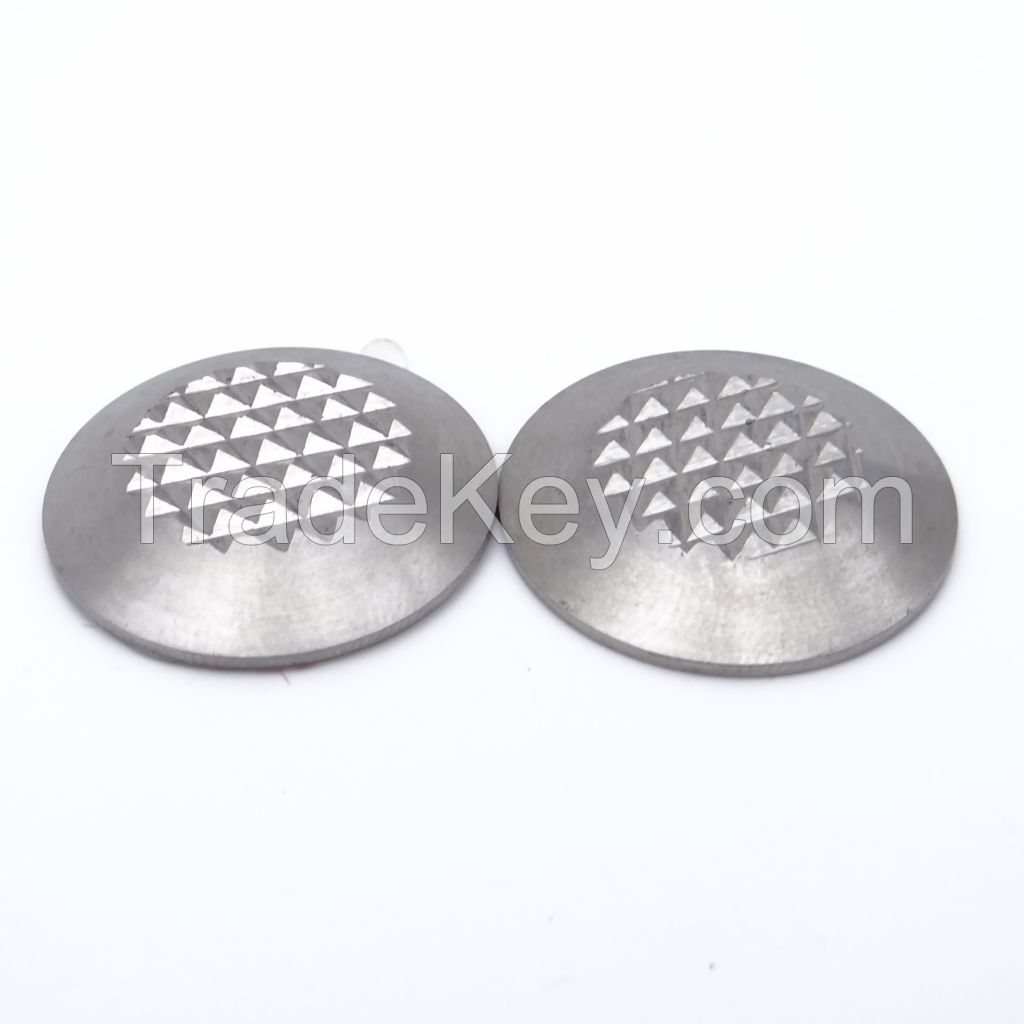 Stainless Steel Tactile Indicator with Diamond Surface DOT 