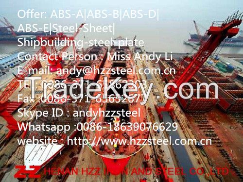 ABS-A|ABS-B|ABS-D|ABS-E|Steel-Sheet|Shipbuilding-steel-plate