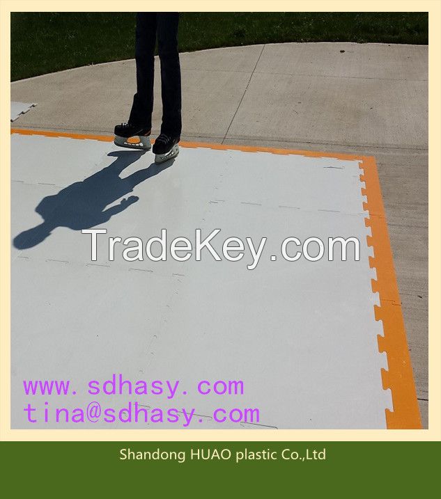 Direct Factory Price best quality synthetic ice rink for sale/On sale Global popular ice skating rink panel with customized size