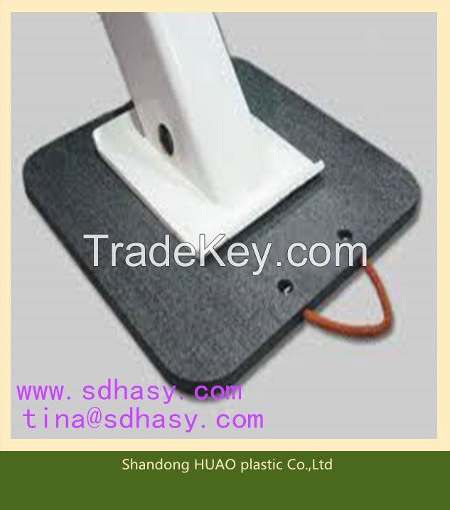 plastic UHMWPE Portable Roadway and Access Mats that not as time decays/plastic ground protection mat from China factory