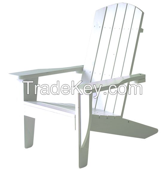 Adirondack chair with footstool