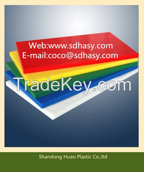 Customized size polyethylene plastic sheet UHMWPE block