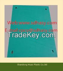 UHMWPE plastic marine fender face pads / dock bumper plastic block