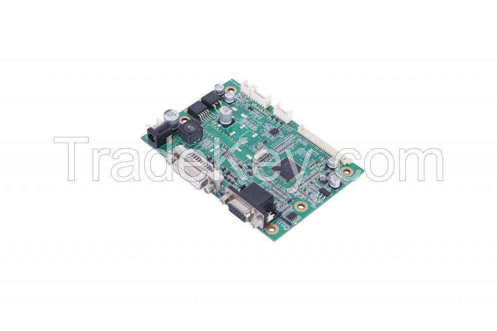 [VS-00TS]Industrial AD Board/ Up To 1920x1200/ Single, Dual LVDS/ DC12V/ RGB, DVI