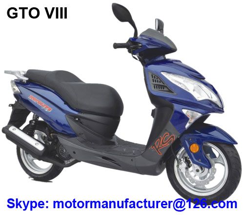 GTO VIII Scooter JNEN Motor Popular Design 2016 Model Gasoline Scooter 50CC/150CC CDI/EFI EEC/EPA