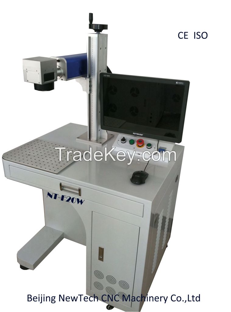 20W Fiber /80W CO2 Laser Marking Machine for Metal