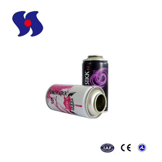 Diam.52mm Empty Aerosol Tin Can for Deodorant Spray