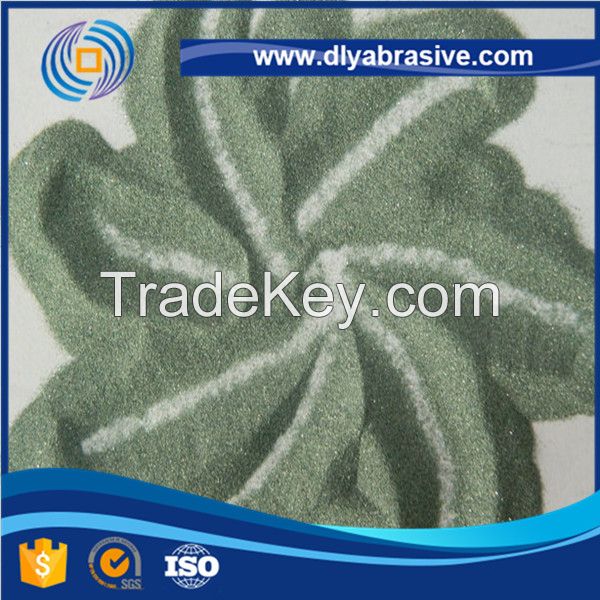 black and green silicon carbide 